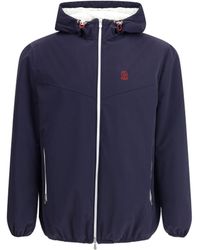 Brunello Cucinelli - Hooded Jacket - Lyst