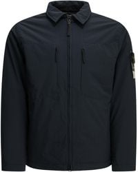Stone Island - "Soft Shell" Padded Jacket - Lyst