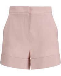 Max Mara - Mohair And Silk Canvas Shorts - Lyst