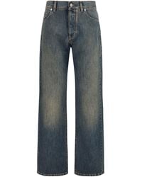 Fendi - Long Jeans Medium Wash - Lyst