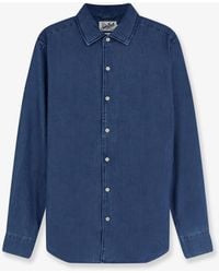 MC2 Saint Barth - Shirt Raphael Light Denim - Lyst