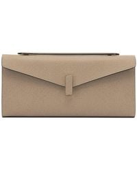Valextra - "Isis" Clutch With Shoulder Strap - Lyst