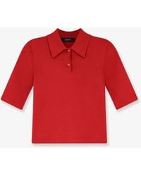 Gucci - Fine Stretch Silk Knit Polo Shirt - Lyst