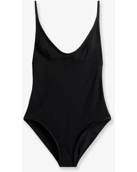 TOTEME - Scoop Nylon One-Piece Swimsuit - Lyst