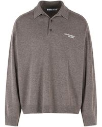 Acne Studios - Wool Yak Blend Sweater - Lyst