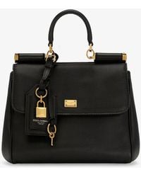 Dolce & Gabbana - My Sicily Leather Shoulder Bag - Lyst