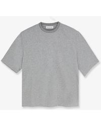 Frankie Shop - Hugo Ribbed Cotton Blend T-Shirt - Lyst