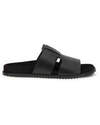 Dolce & Gabbana - Dolce & Gabbana Leather Sandals - Lyst