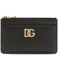 Dolce & Gabbana - Leather Card Holder - Lyst