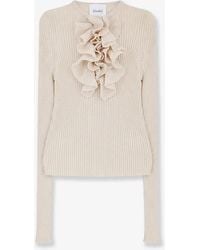 Nude - Sweater Ribbed Cotton-Blend - Lyst