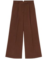 Fedeli - "Carlo" Wide Leg Pants - Lyst