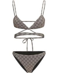 Gucci - Stretch Jersey Bikini - Lyst
