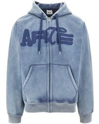 Arte' - Stencil Sunfade Full-Zip Hoodie - Lyst