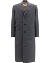 Valentino - Long Single-Breasted Coat - Lyst