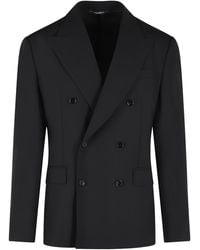 Dolce & Gabbana - Dolce & Gabbana Virgin Wool Blazer - Lyst