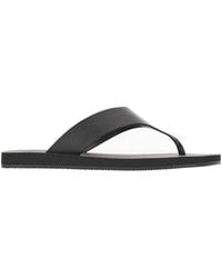 The Row - 'Dune Classic Ginza' Leather Thong Slides - Lyst