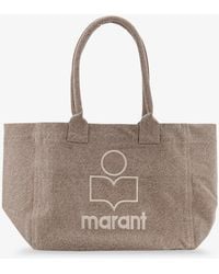 Isabel Marant - Yenky Zipped Cotton Shoulder Bag - Lyst