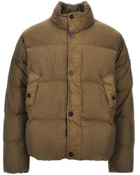 Stone Island - Garment Dyed Crinkle Reps Ny Down Jacket - Lyst