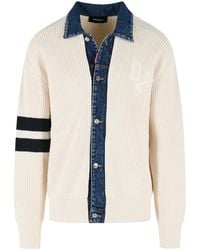 DSquared² - Light Cotton Blend Sweater - Lyst