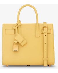Saint Laurent - Sac De Jour Nano Leather Crossbody Bag - Lyst
