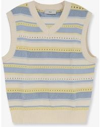 DUNST - Sleeveless Cotton Sweater - Lyst