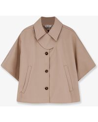 Max Mara - Mxapaggio Cotton Cape - Lyst