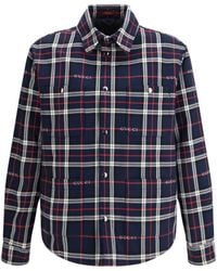 Gucci - Padded Tartan Cotton Jacquard Shirt - Lyst