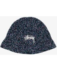 Stussy - Bucket Cotton, Linen And Hemp Hat - Lyst