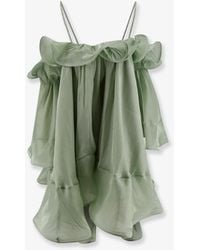 ACTUALEE - Dress With Rouches - Lyst