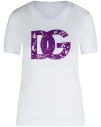 Dolce & Gabbana - Cotton T-Shirt - Lyst