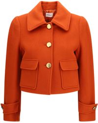 P.A.R.O.S.H. - Leak Single Breasted Blazer - Lyst