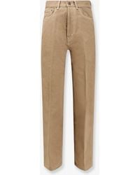 Celine - Boyfriend 002 Cotton Trousers - Lyst