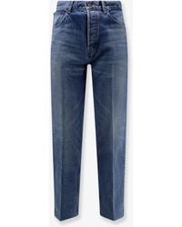 Celine - Boyfriend Cotton Jeans - Lyst
