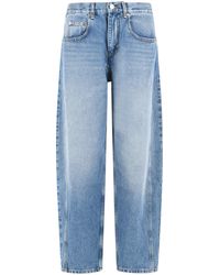 Isabel Marant - 'Oriane' Light Denim Jeans - Lyst