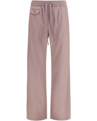 Dolce & Gabbana - Dolce & Gabbana Wool Jogging Pants - Lyst