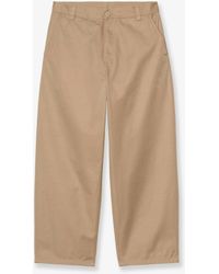 Carhartt - Brady Pant Cotton Trousers - Lyst