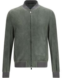 Salvatore Santoro - Jacket Suede - Lyst