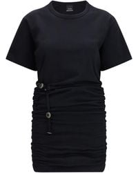 Pinko - Short Jersey Dress - Lyst