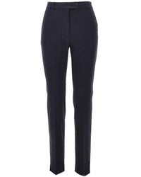 Max Mara - Stretch Jersey Cigarette Pants - Lyst