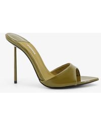 Le Silla - Bella Patent Leather Sandals - Lyst