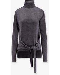 TOTEME - Wool And Silk Turtleneck - Lyst