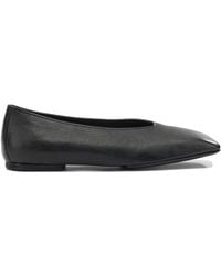 Rick Owens - Concordians Ballet Flats Ram Leather - Lyst