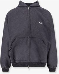 Balenciaga - Tromphe L'Oeil Cotton Sweatshirt - Lyst