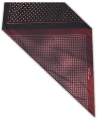 Maison Margiela - And Burgundy Silk Scarf - Lyst