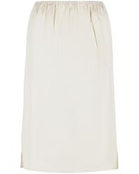 Loulou de Saison - 'Vasali' Silk Skirt - Lyst