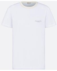 Dior - Cotton T-Shirt - Lyst