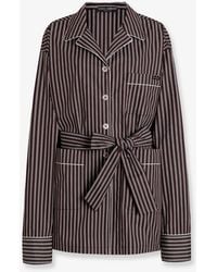Dolce & Gabbana - Dolce & Gabbana Camicia Pigiama Vanity - Lyst