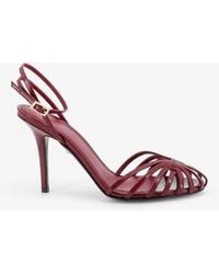 ALEVI - Blake 95 Patent Leather Sandals - Lyst