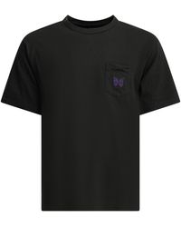 Needles - "Pocket Tee" Crew-Neck T-Shirt - Lyst