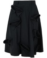 Moschino - Cotton Skirt - Lyst